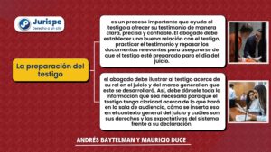 estrategias para testigos en juicios